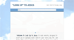 Desktop Screenshot of lookuptojesus.com